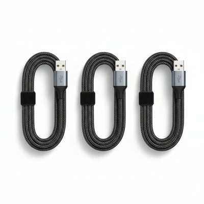 USB-C Cable Pack 3-Pack Mixed Length