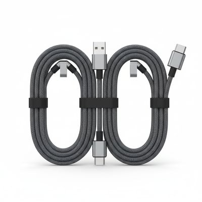 USB-C Cable Pack Right Angle 3-Pack