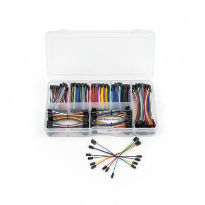 Jumper Wire Kit 240-Piece Mixed