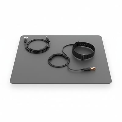 Anti-Static Mat Premium with Wrist Strap