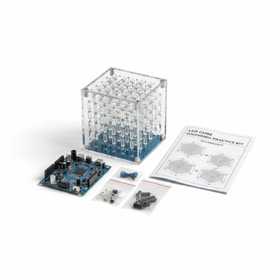 Soldering Practice Kit LED Cube