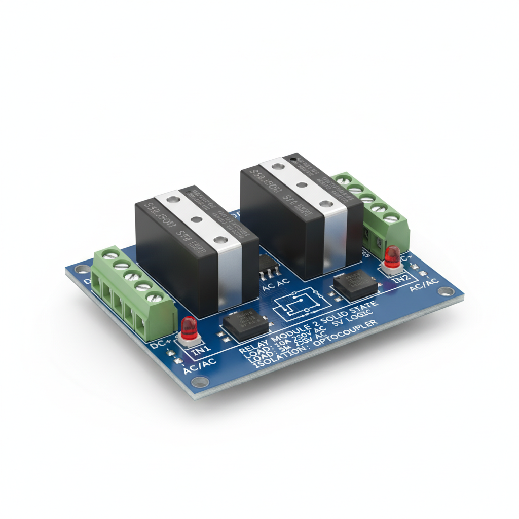 Relay Module 2-Channel Solid State