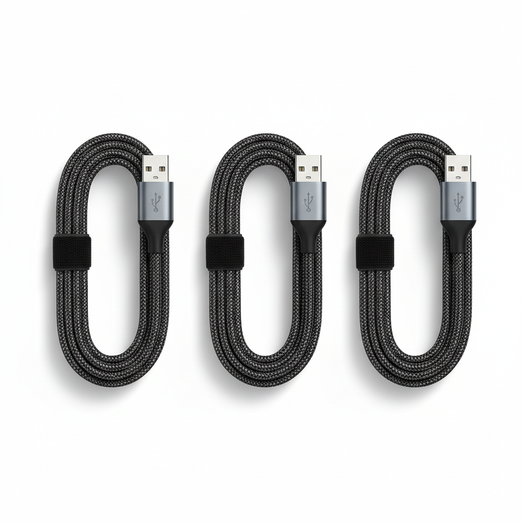 USB-C Cable Pack 3-Pack Mixed Length