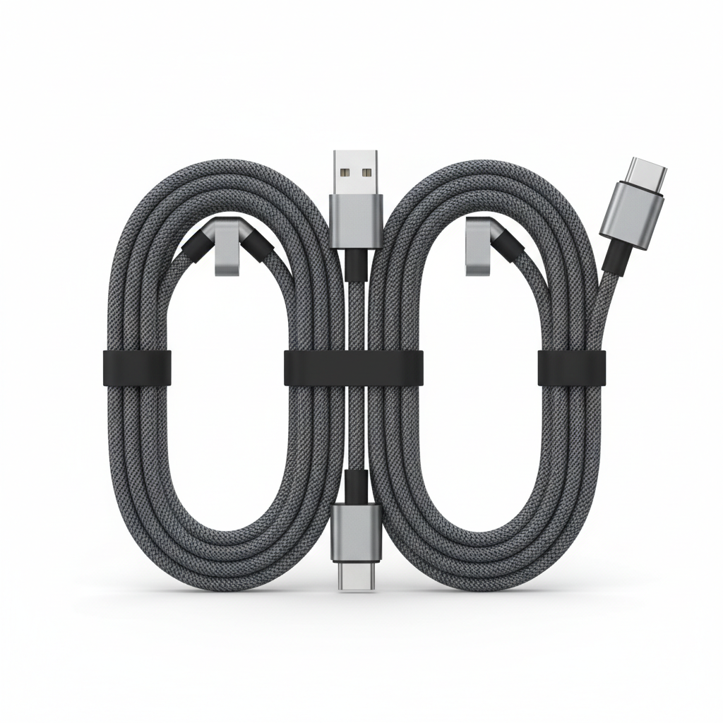 USB-C Cable Pack Right Angle 3-Pack