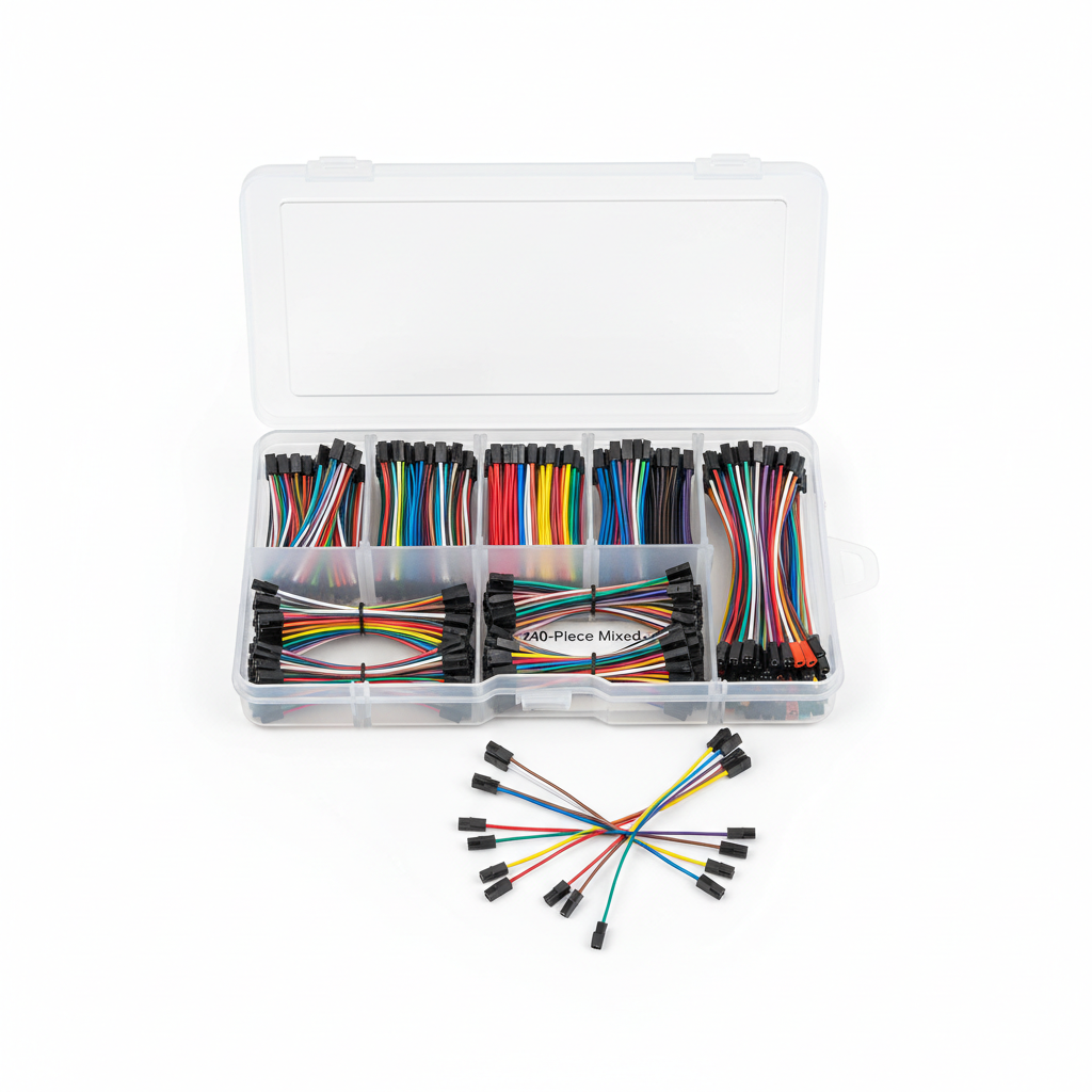 Jumper Wire Kit 240-Piece Mixed