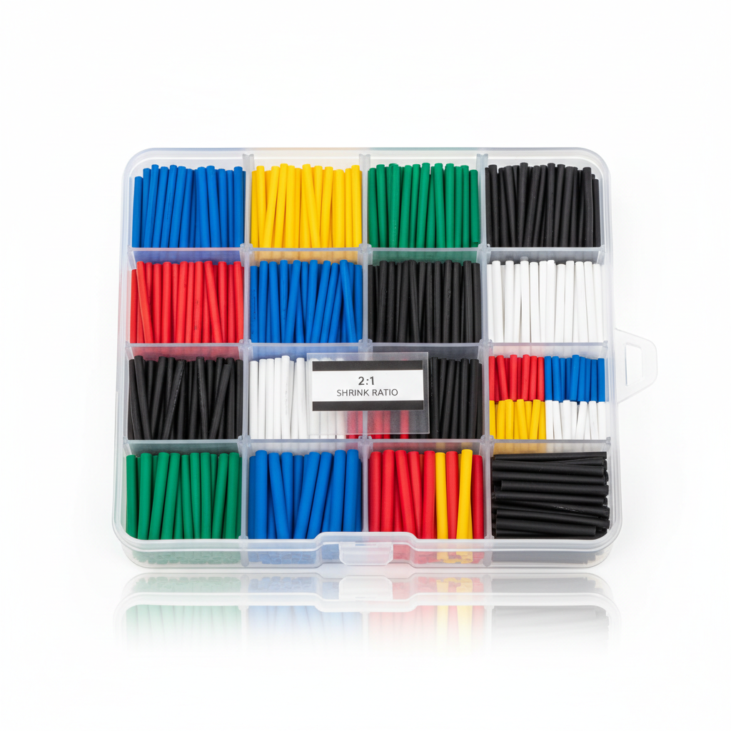 Heat Shrink Tubing Color Coded 500pc