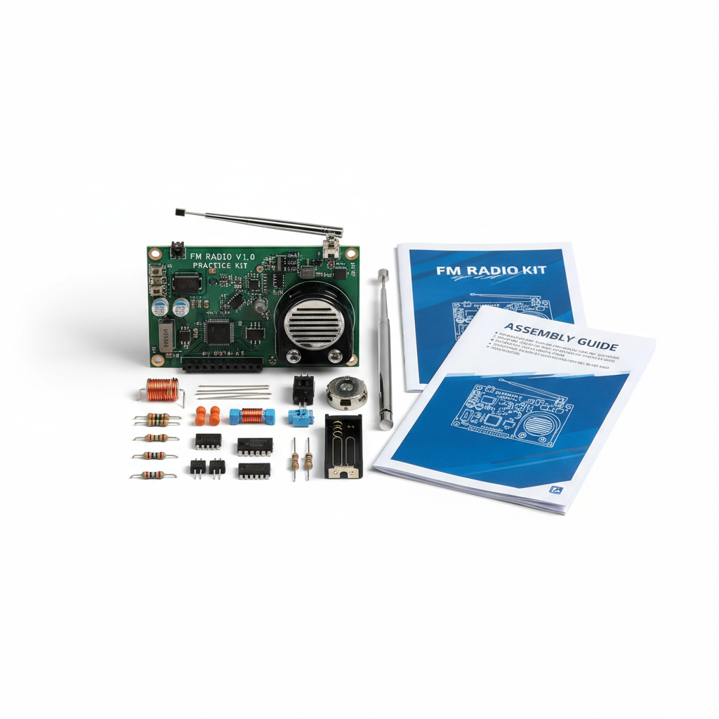 Soldering Practice Kit FM Radio